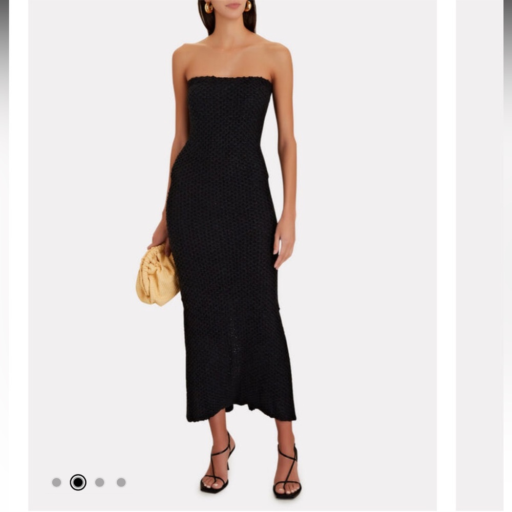 TROIS THE LABEL Chloe Strapless Midi Dress SZ (2/M)